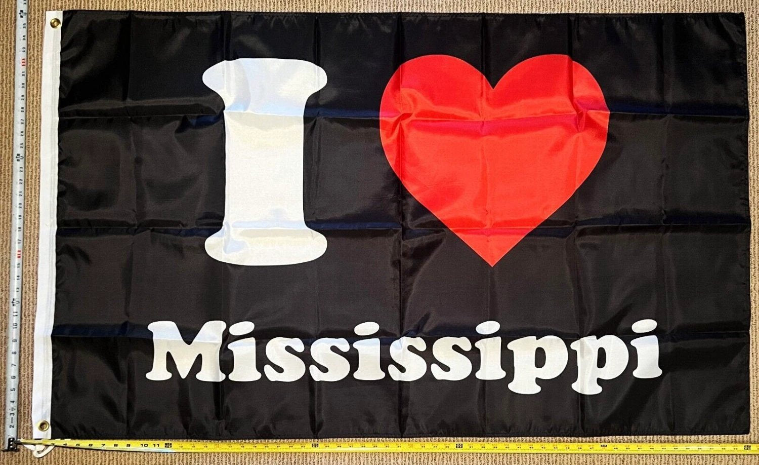 Mississippi Flag State Beer America Man Cave Sign Poster USA 3x5' by flagsjustdoit