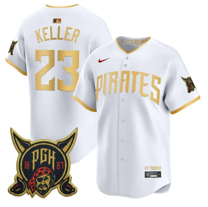 Mitch Keller Jersey #23 Pittsburgh Pirates 2026 City Connect Stitched by My Store