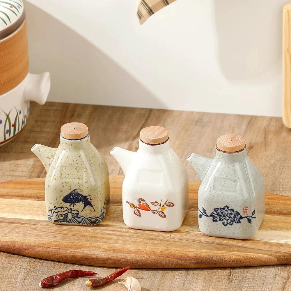 Mizuno Ceramic Oil and Sauce Dispenser by Casa & Beyond
