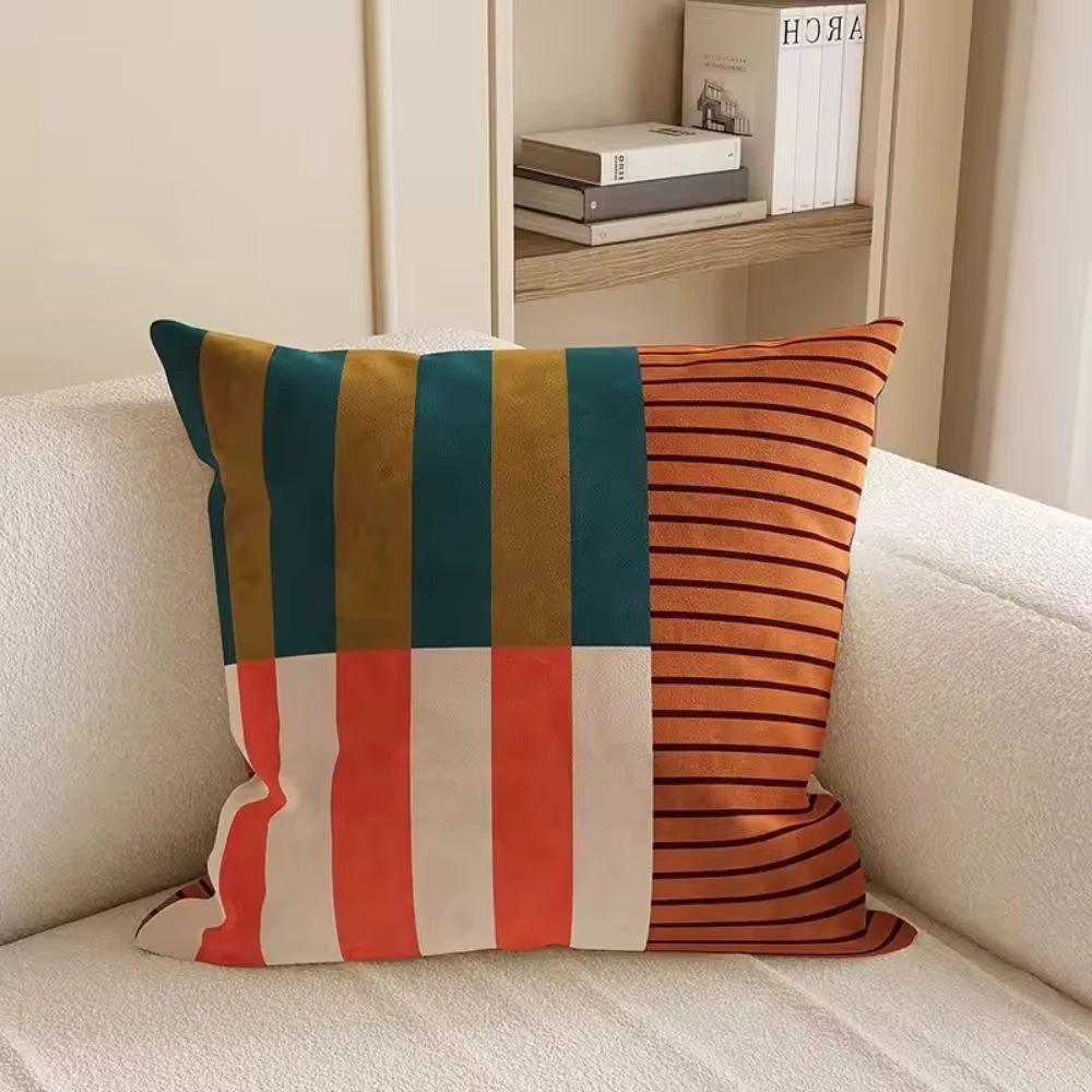 Mod Blocks Striped Cushion Cover by Casa & Beyond