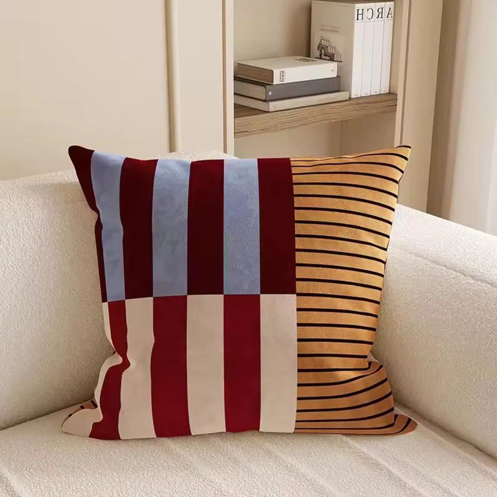 Mod Blocks Striped Cushion Cover by Casa & Beyond