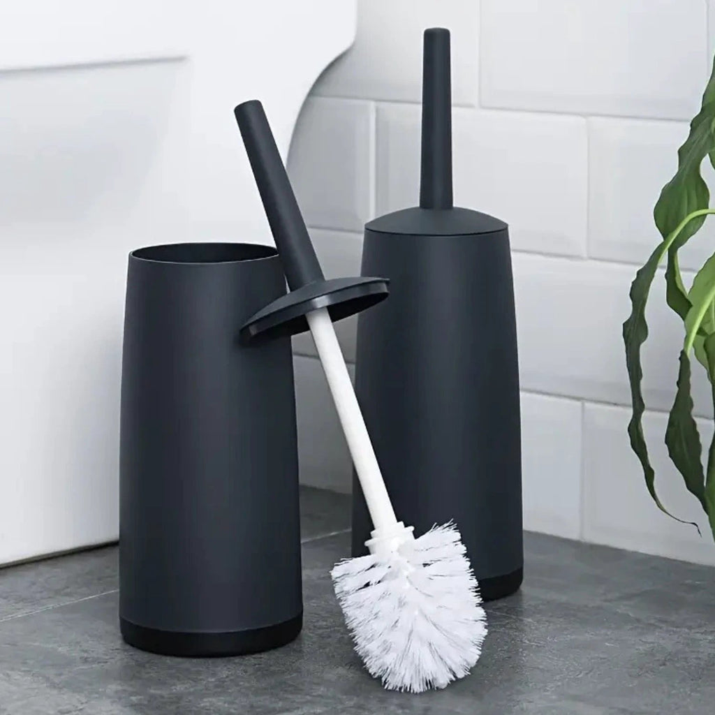 Modern Bathroom Toilet Brush Scrubber Cleaner by Casa & Beyond