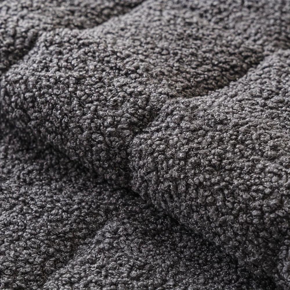 Modern Square Boucle Anti-Slip Couch Cover by Casa & Beyond
