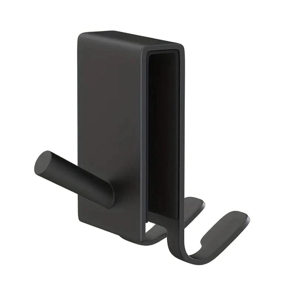 On Glass Stainless Shower Door Hooks by Casa & Beyond