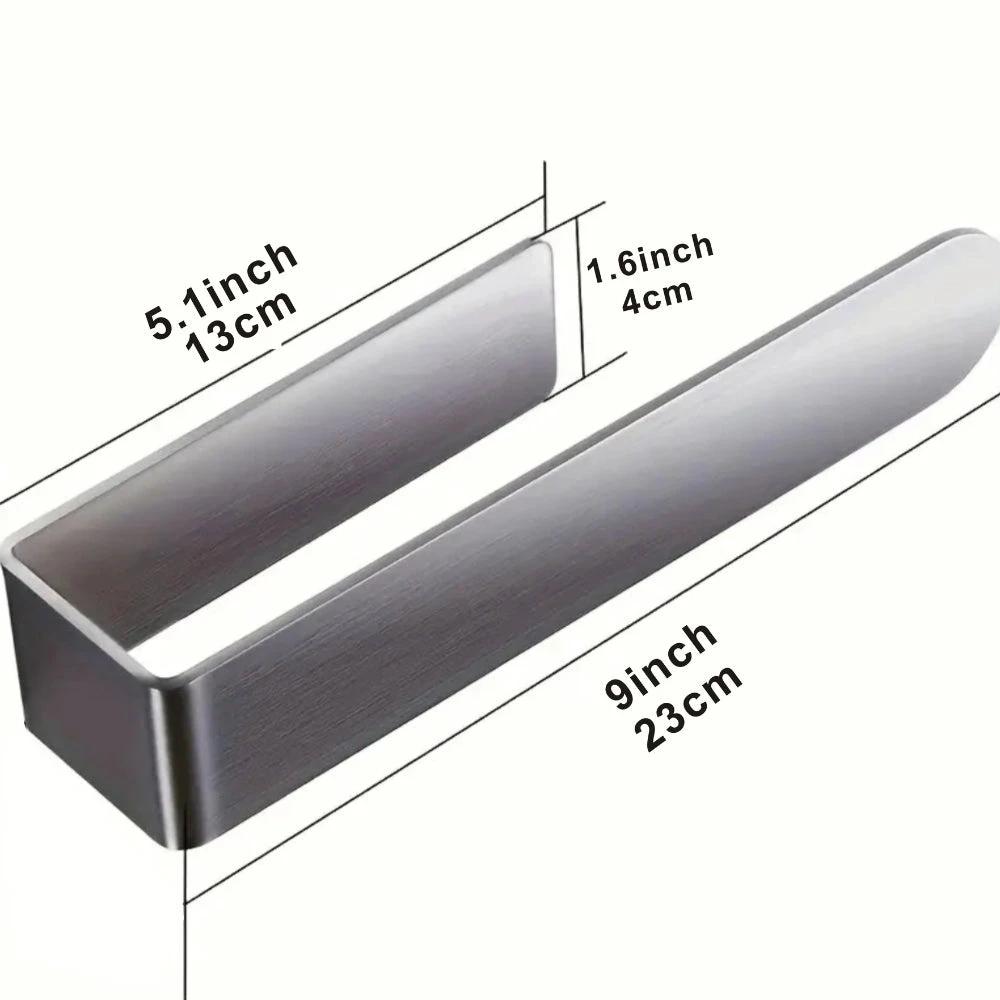 Modern Stainless Steel Wall Mounted Towel Rack by Casa & Beyond