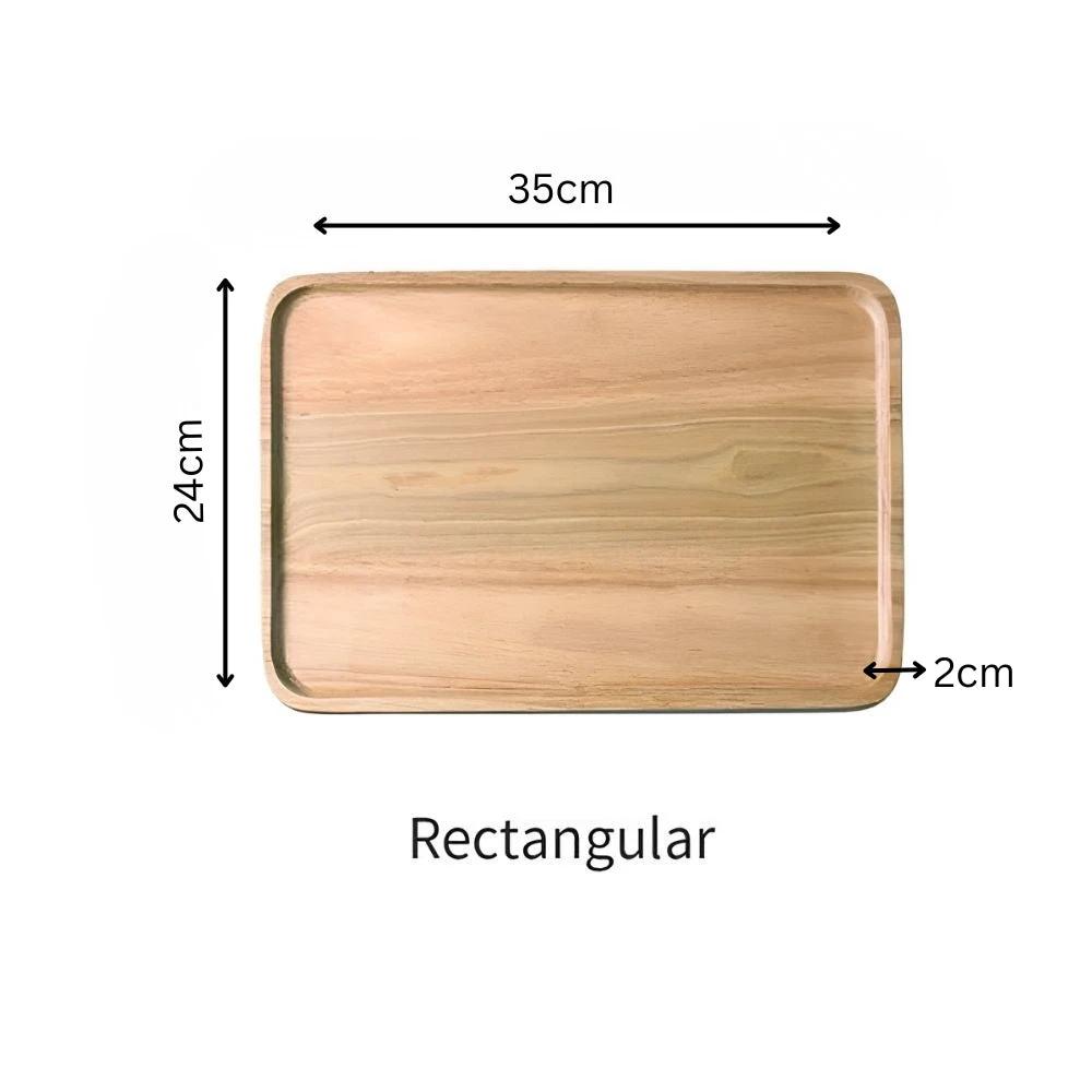 Modern Zen Bamboo Serving Plate by Casa & Beyond