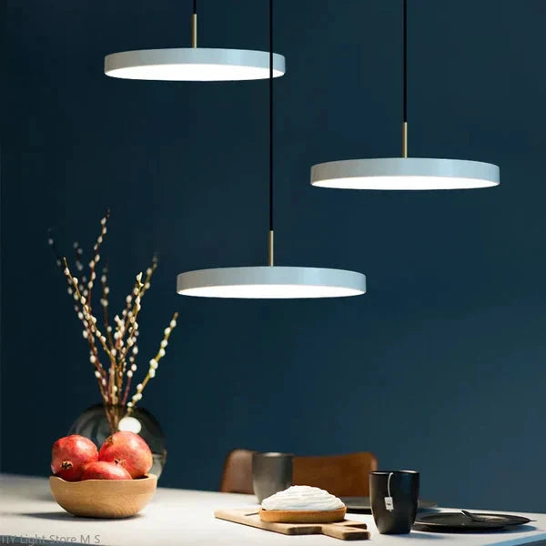 NordLumen Wooden Pendant Light Bowlift by Bowlift