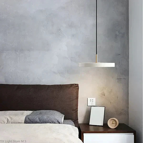 NordLumen Wooden Pendant Light Bowlift by Bowlift