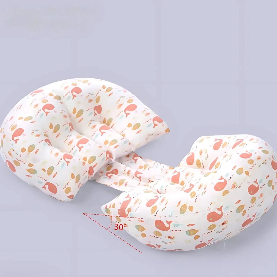 MomEase Comfort Best Maternity Pillow | Pillow for Pregnant Women - Side Sleeping and Postpartum Recovery - Pregnancy Sleep Pillow Bowlift by Bowlift