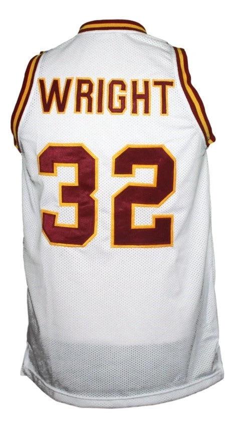 Monica Wright Jersey #32 Love And Basketball New Sewn White by My store basketball