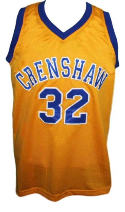 Monica Wright Jersey #32 Crenshaw Love And Basketball Yellow by My store basketball