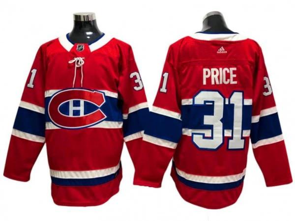 Montreal Canadiens #31 Carey Price Red Home Jersey by Hockey David