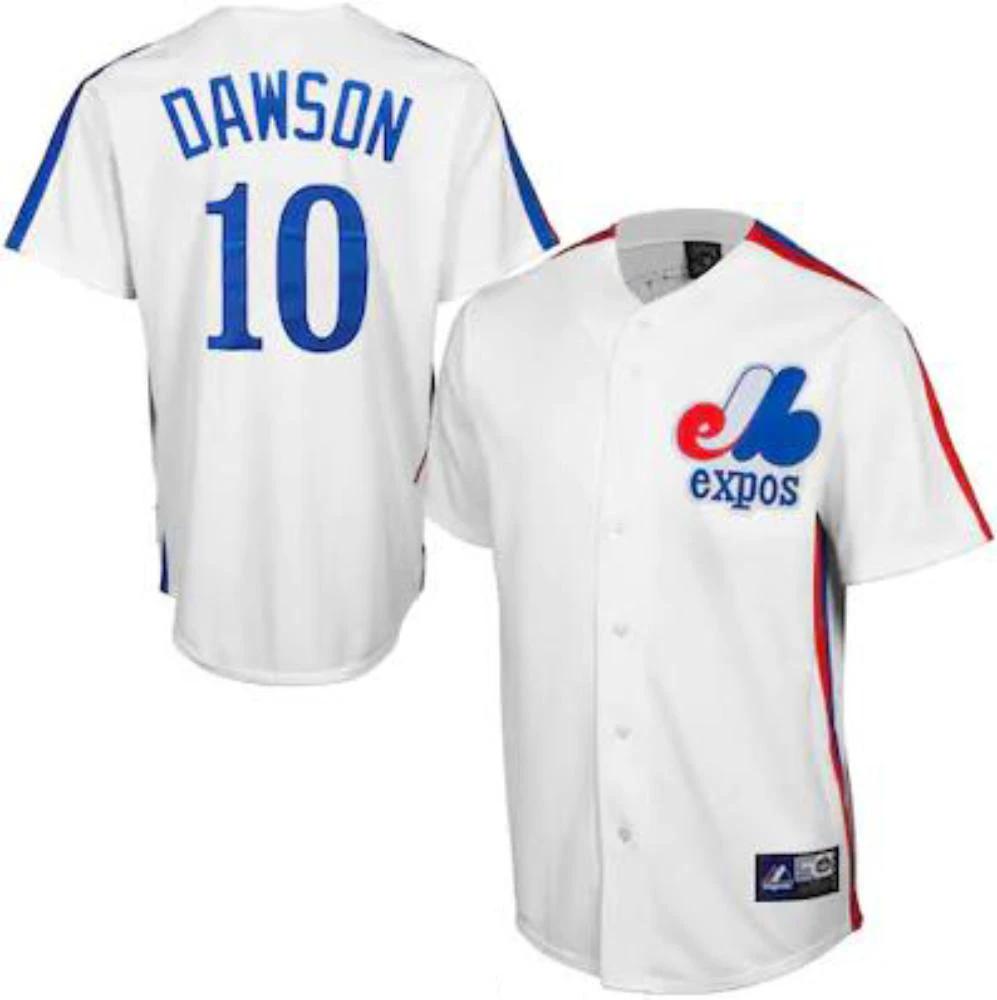 Montreal Expos Andre Dawson White Cooperstown Throwback Jersey by My Store