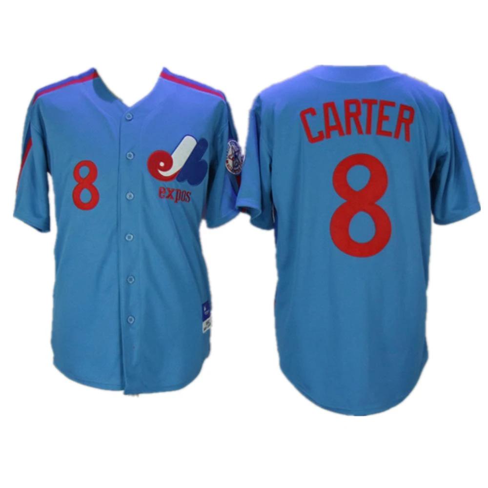 Montreal Expos Gary Carter Royal Throwback Jersey by My Store