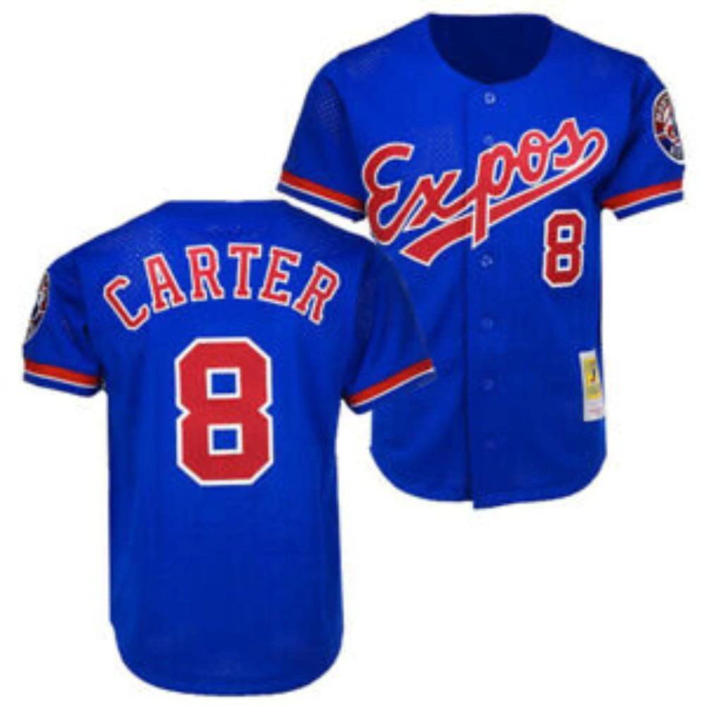 Montreal Expos Gary Carter Royal Throwback Mesh Jersey by My Store