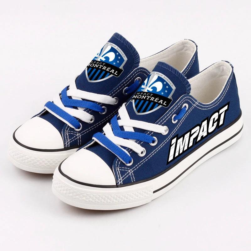 Montreal Impact Low Top Canvas Sport Sneakers Shoes For Men Women Fans by Crocs