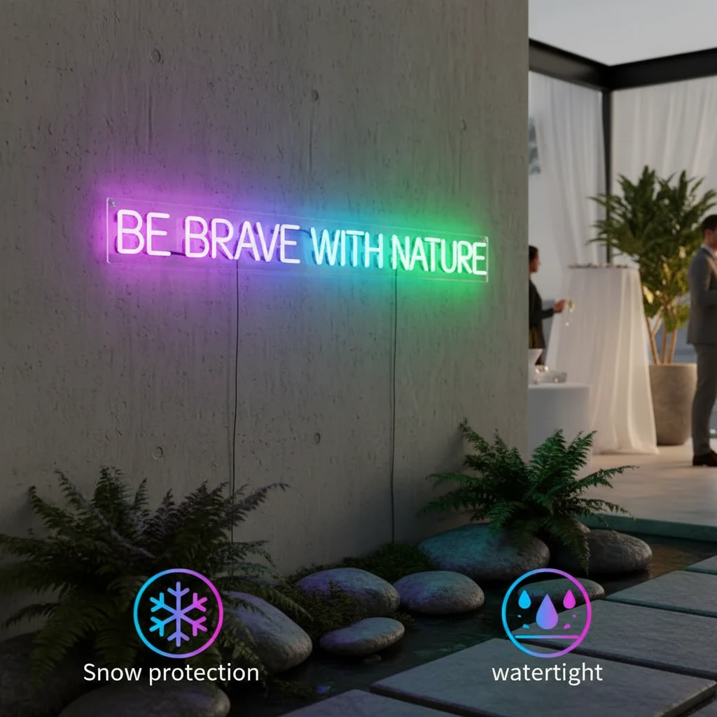 Permanent Smart RGB Outdoor Lights for Halloween Christmas Decoration by Neonchics
