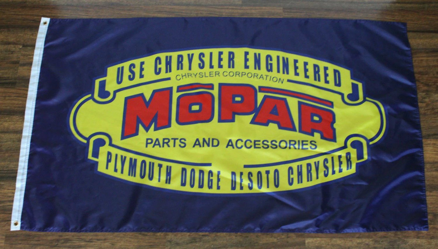 Mopar Banner Flag Racing Retro Vintage Logo Dodge Motorsports Auto Car Parts New 3x5ft by flagsjustdoit