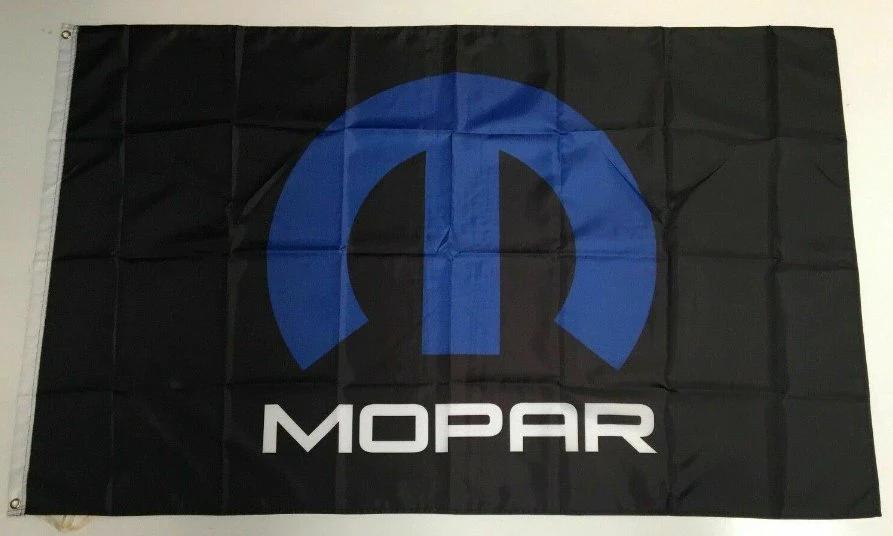 Mopar Style 2 Banner Flag Car Custom Parts Racing Workshop Mechanic Performance 3x5ft by flagsjustdoit