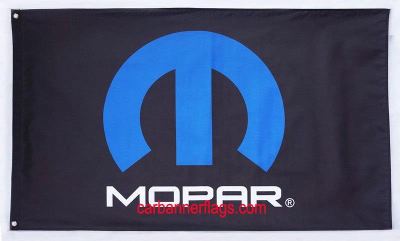 Mopar Flag-3x5ft Checkered Banner-Metal Grommets by flagsshop