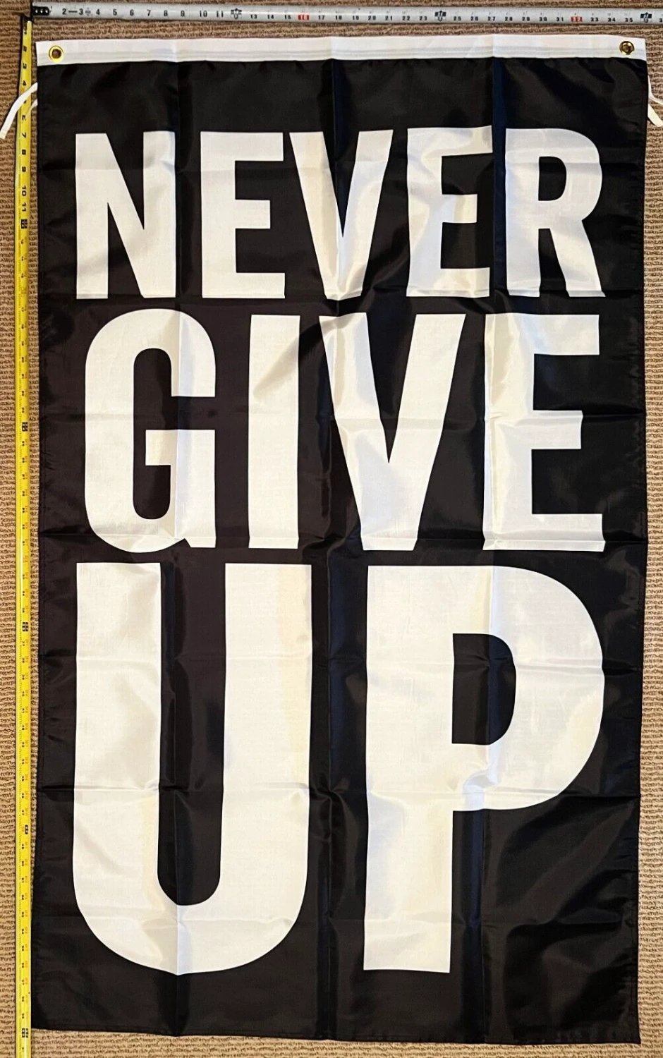 Motivation Flag Gym Workout Hard Work Sign America Beer USA 3x5' 6 by flagsjustdoit