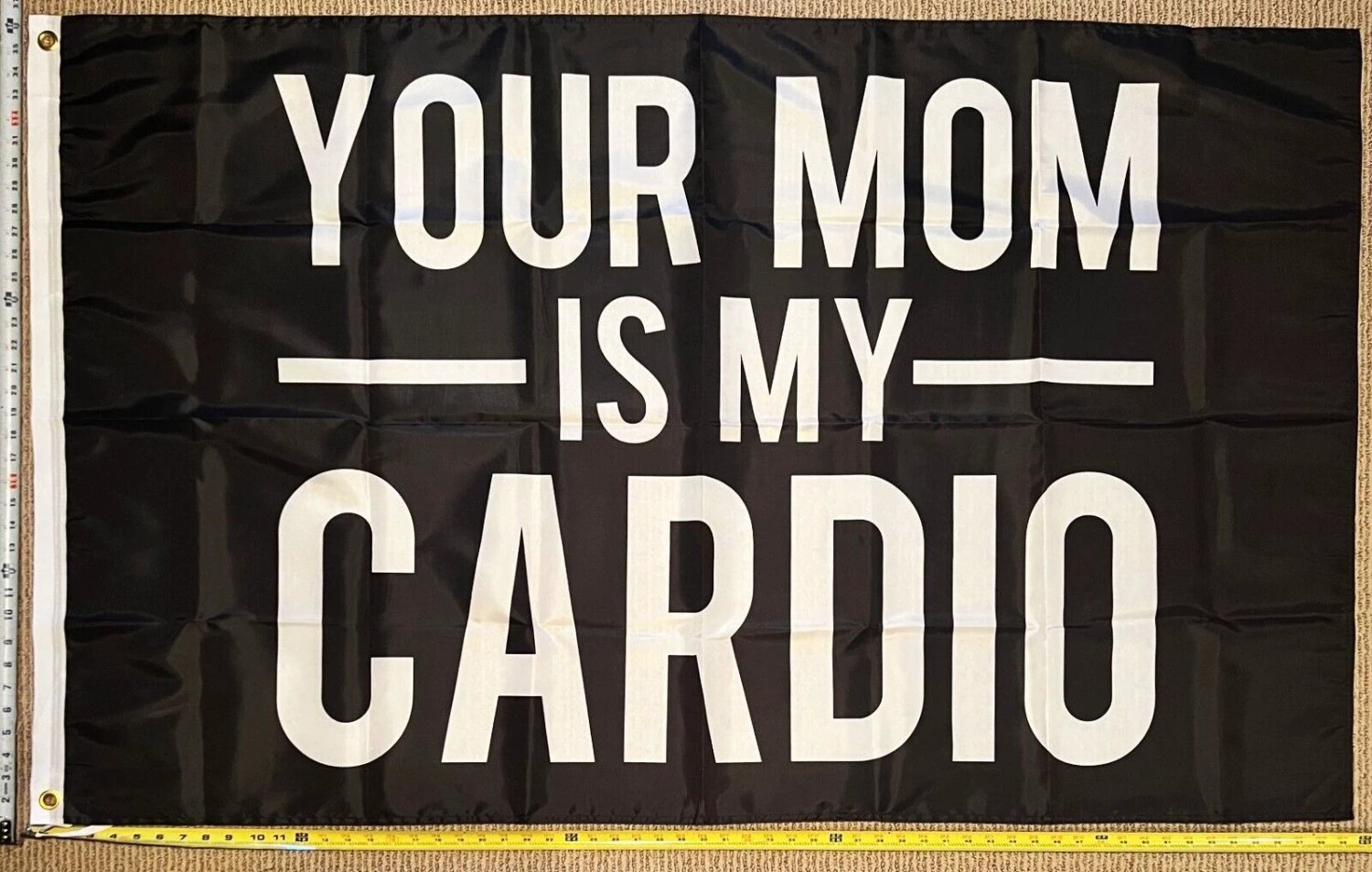 Motivation Flag Nobody Cares Work Harder 13 Gym Banner Sign 3x5' by flagsjustdoit