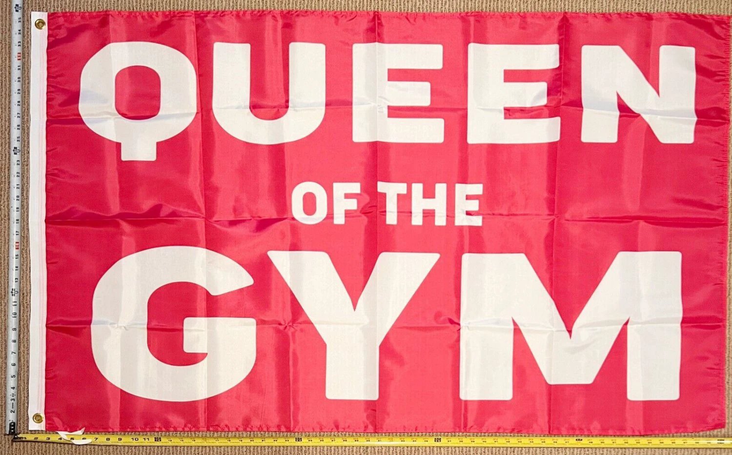 Motivation Flag Nobody Cares Work Harder 17 Gym Banner Sign 3x5' by flagsjustdoit