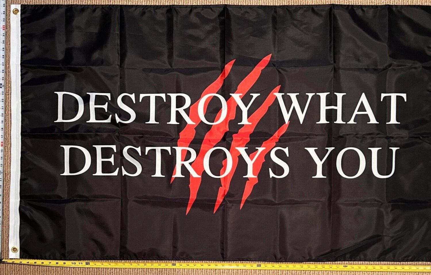 Motivation Flag Nobody Cares Work Harder 3 Gym Banner Sign 3x5' by flagsjustdoit