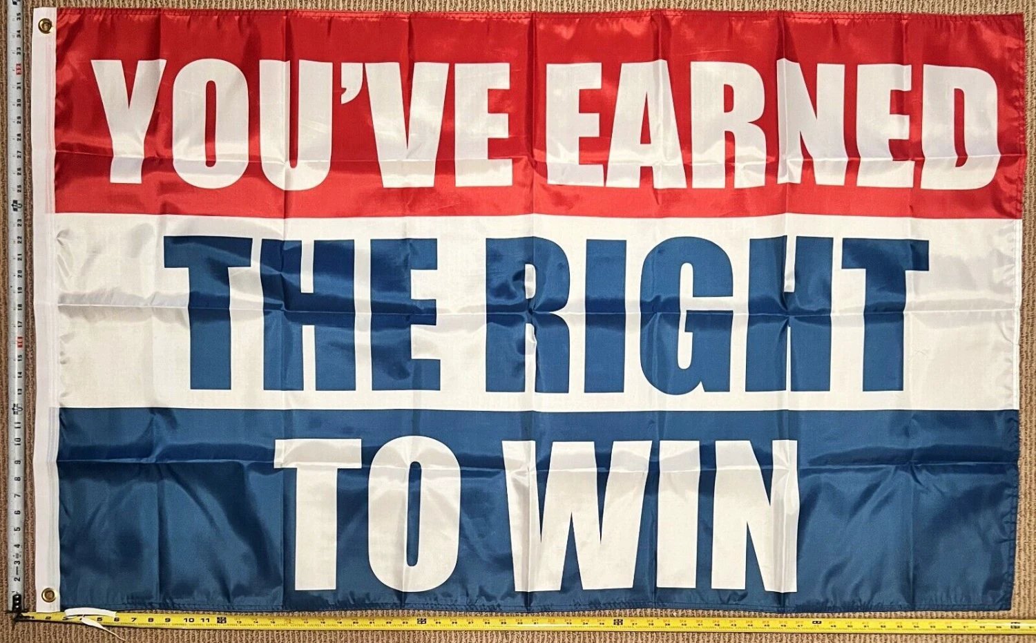 Motivation Flag d Gym Workout Hard Work Sign America Beer USA 3x5' by flagsjustdoit