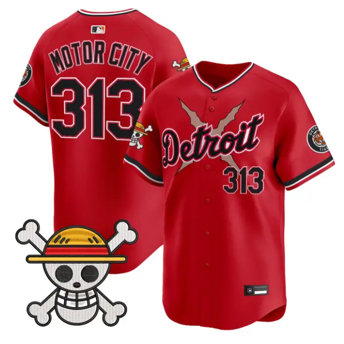 Motor City Jersey #313 Detroit Tigers One Piece Premier Stitched by My Store