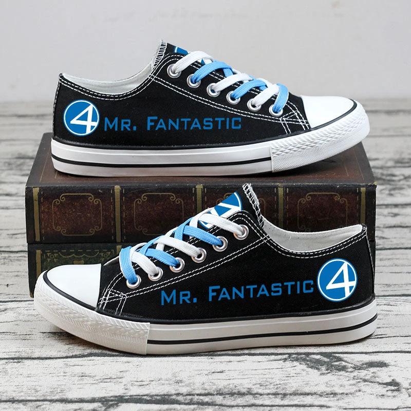 Mr. Fantastic Low Top Canvas Sport Sneakers Shoes For Men Women Fans by Crocs