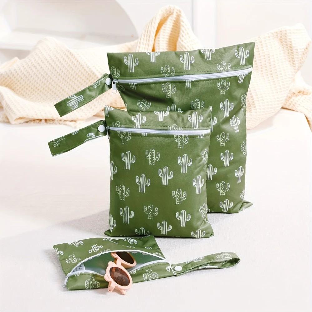 Reusable Nappy Wet Bag Set | 3pcs by Casa & Beyond