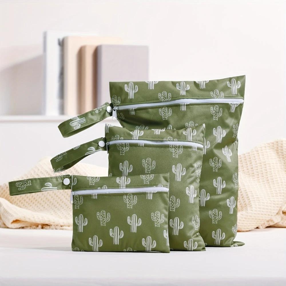 Reusable Nappy Wet Bag Set | 3pcs by Casa & Beyond