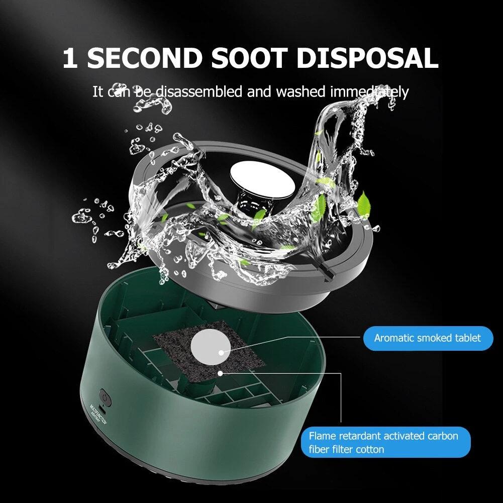 Air Purifier Smoke Ashtray Bowlift by Bowlift