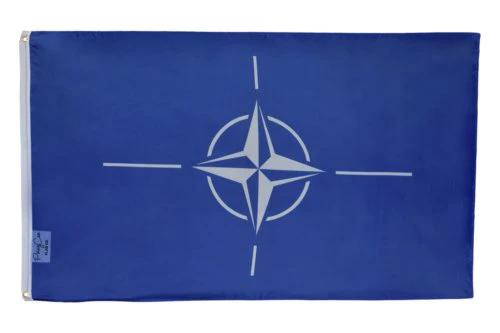NATO (North Atlantic Treaty Org) Alliance Flag 3x5FT Banner Europe by flagsjustdoit