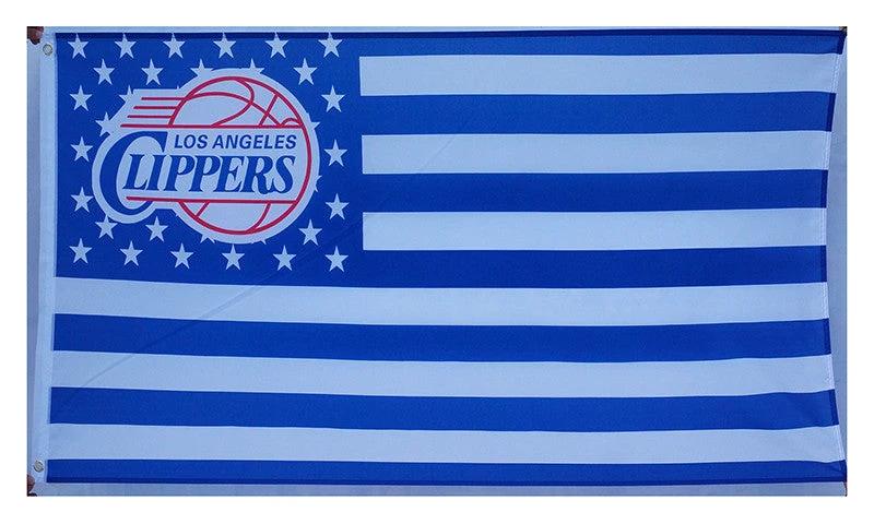 Los Angeles Clippers Flag-3x5FT Banner-100% polyester by flagsshop