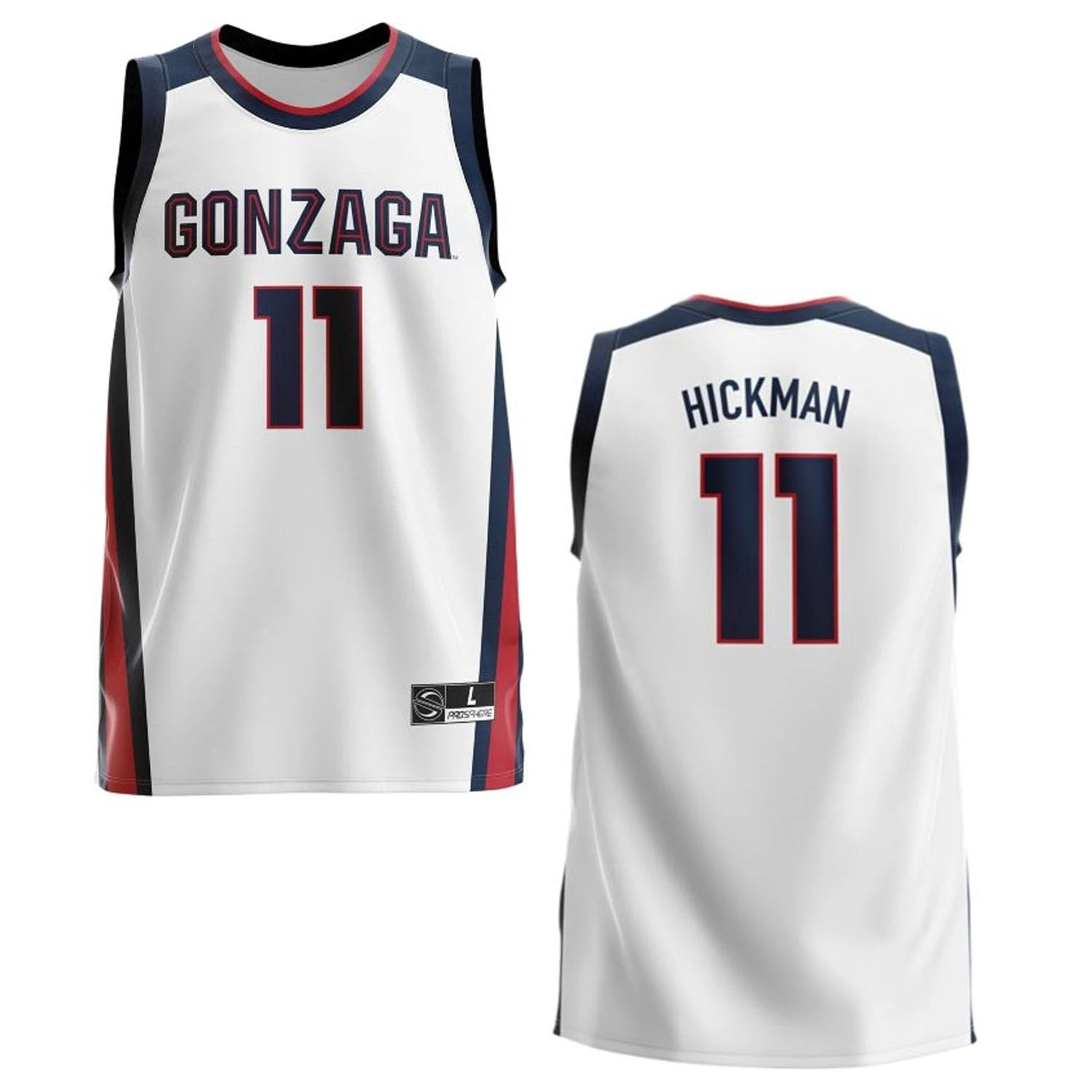 Nolan Hickman Jersey Gonzaga Bulldogs College Basketball Navy #111 by My store basketball