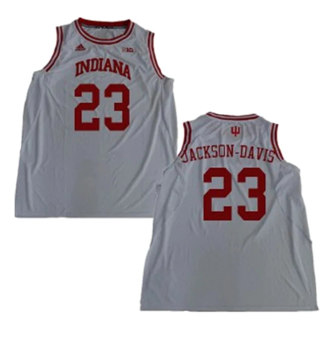 NCAA Trayce Jackson Davis Jersey Indiana Hoosiers 23 College Basketball Jerseys White by My store basketball