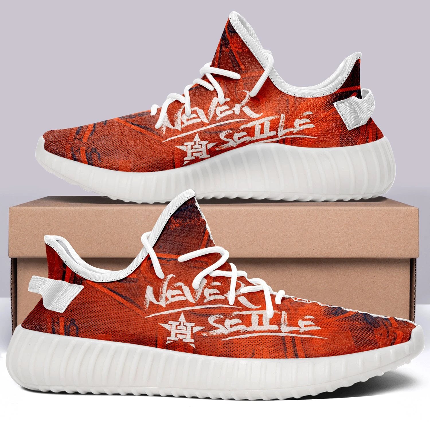 Houston Astros NFL 350v Yeezy Sneakers For Men Women Fans by Crocs