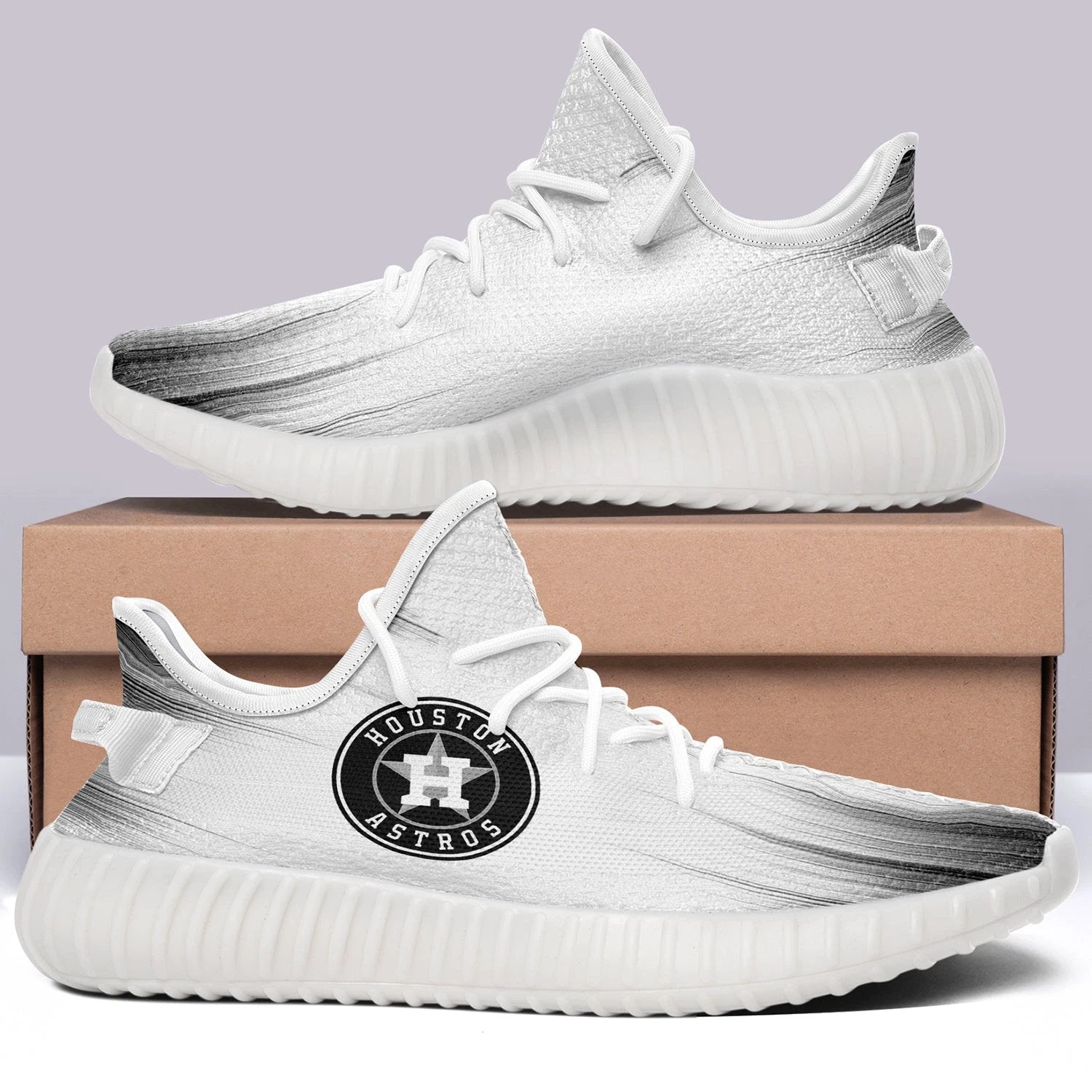 Houston Astros NFL 350v Yeezy Sneakers For Men Women Fans by Crocs