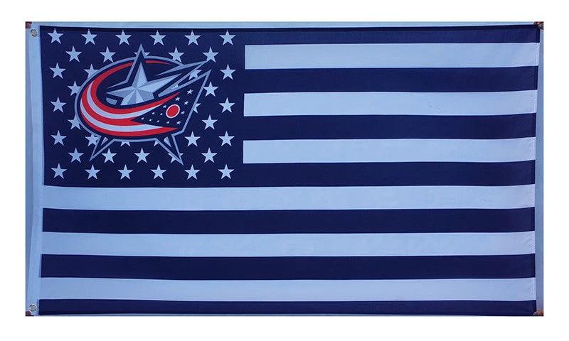 NHL Columbus Blue Jackets Flag-3x5FT Banner-100% polyester by flagsshop