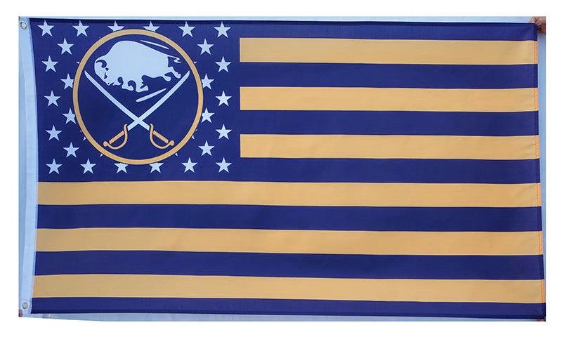 NHL Buffalo Sabres Flag-3x5FT Banner-100% polyester by flagsshop