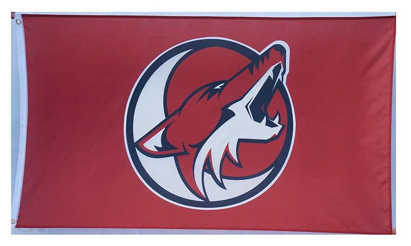 NHL Phoenix Coyotes Flag-3x5FT Banner-100% polyester by flagsshop