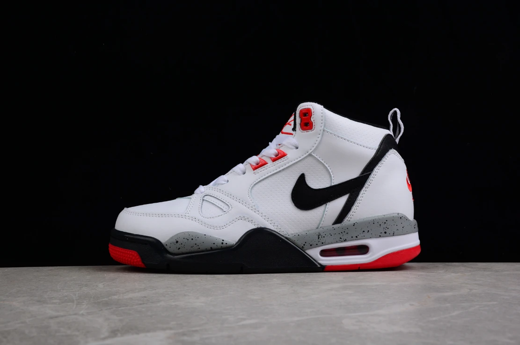 NK Air Flight 13 Retro White University Red Dark Grey by Air Jordan
