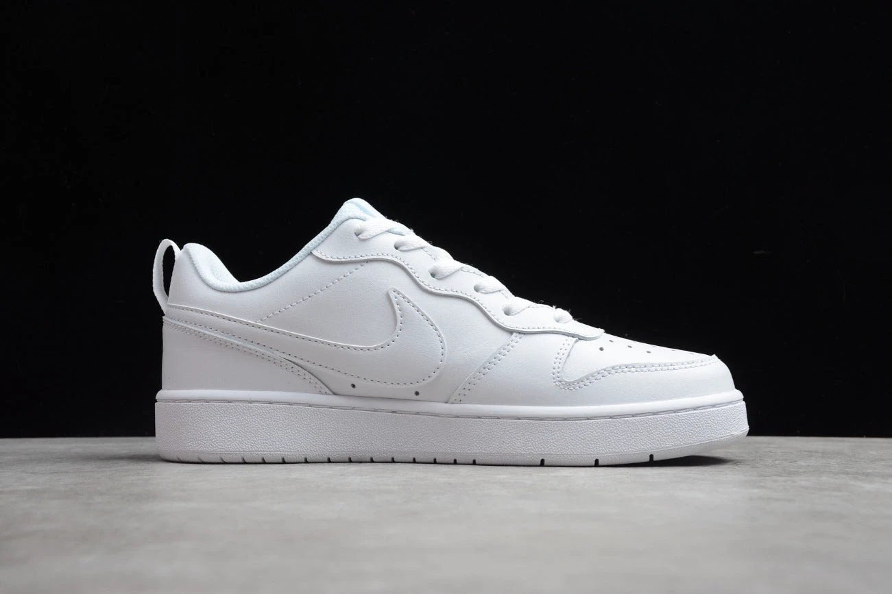 NK Court Borough Low 2 GS Triple White by Air Jordan