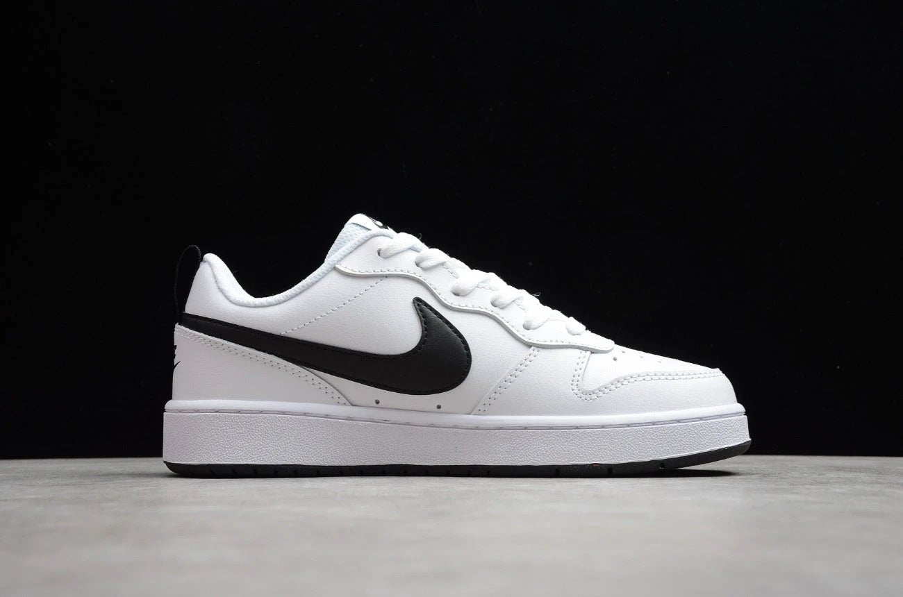 NK Court Borough Low 2 GS White Black by Air Jordan