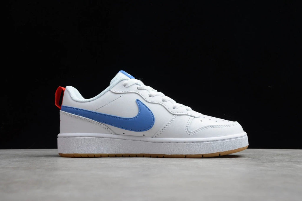 NK Court Borough Low 2 GS White Pacific Blue by Air Jordan