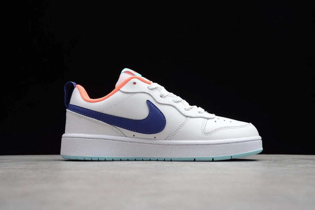 NK Court Borough Low 2 GS 'White Dark Purple Dust' by Air Jordan