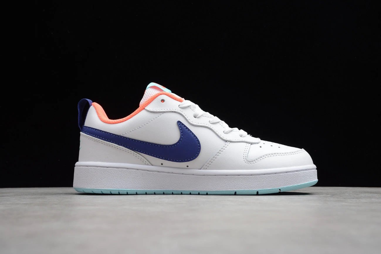 NK Court Borough Low 2 GS 'White Dark Purple Dust' by Air Jordan