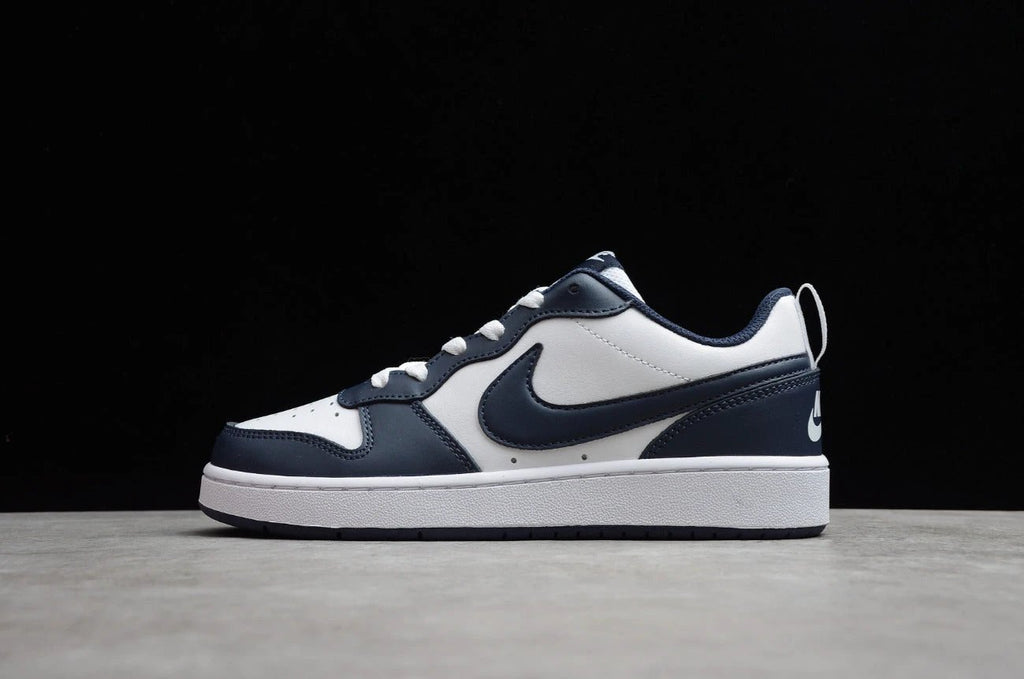 NK Court Borough Low 2 GS 'White Signal Blue' by Air Jordan